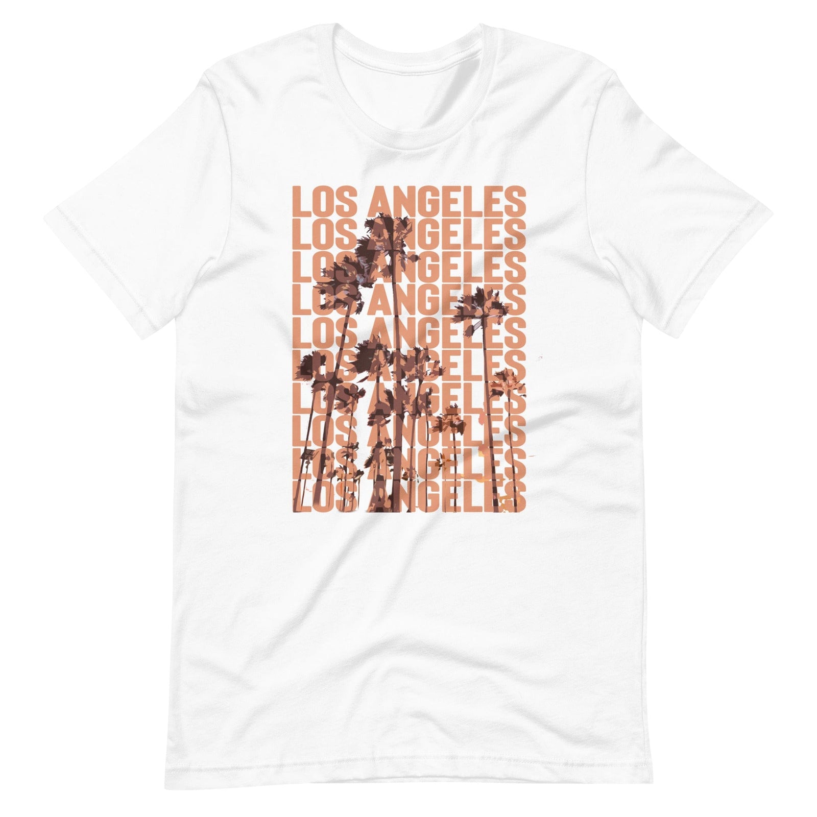 City Shirt Co Los Angeles Repeat T-Shirt White / XS