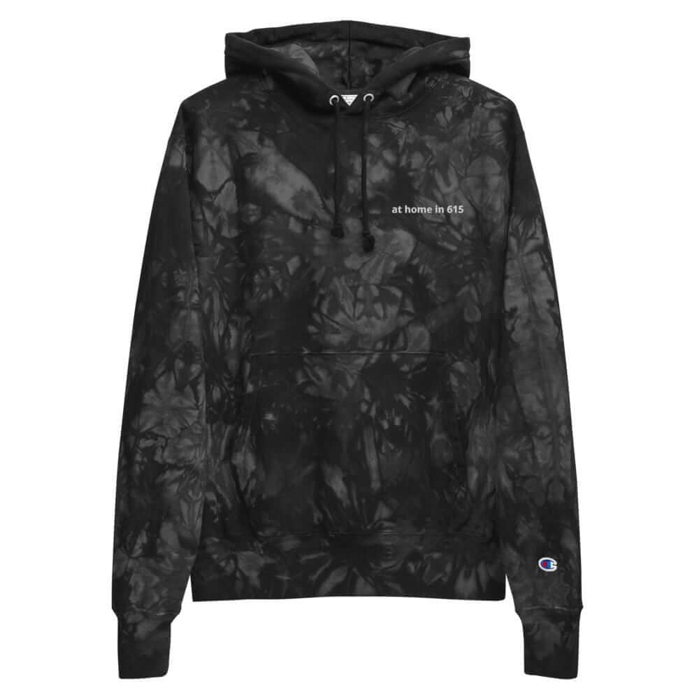 City Shirt Co at home in 615™ tie-dye hoodie Black / S