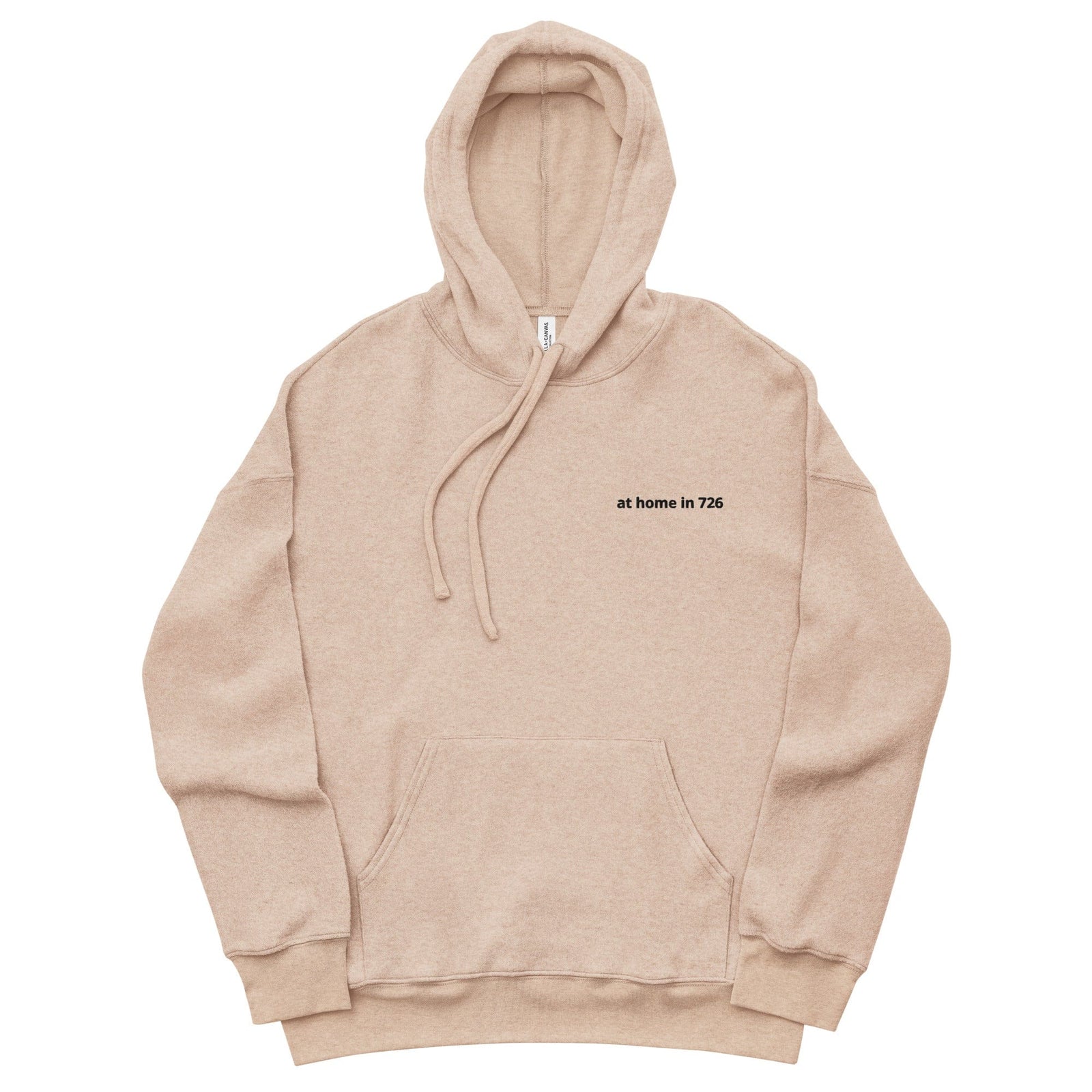 City Shirt Co at home in 726™ sueded hoodie Heather Oat / S