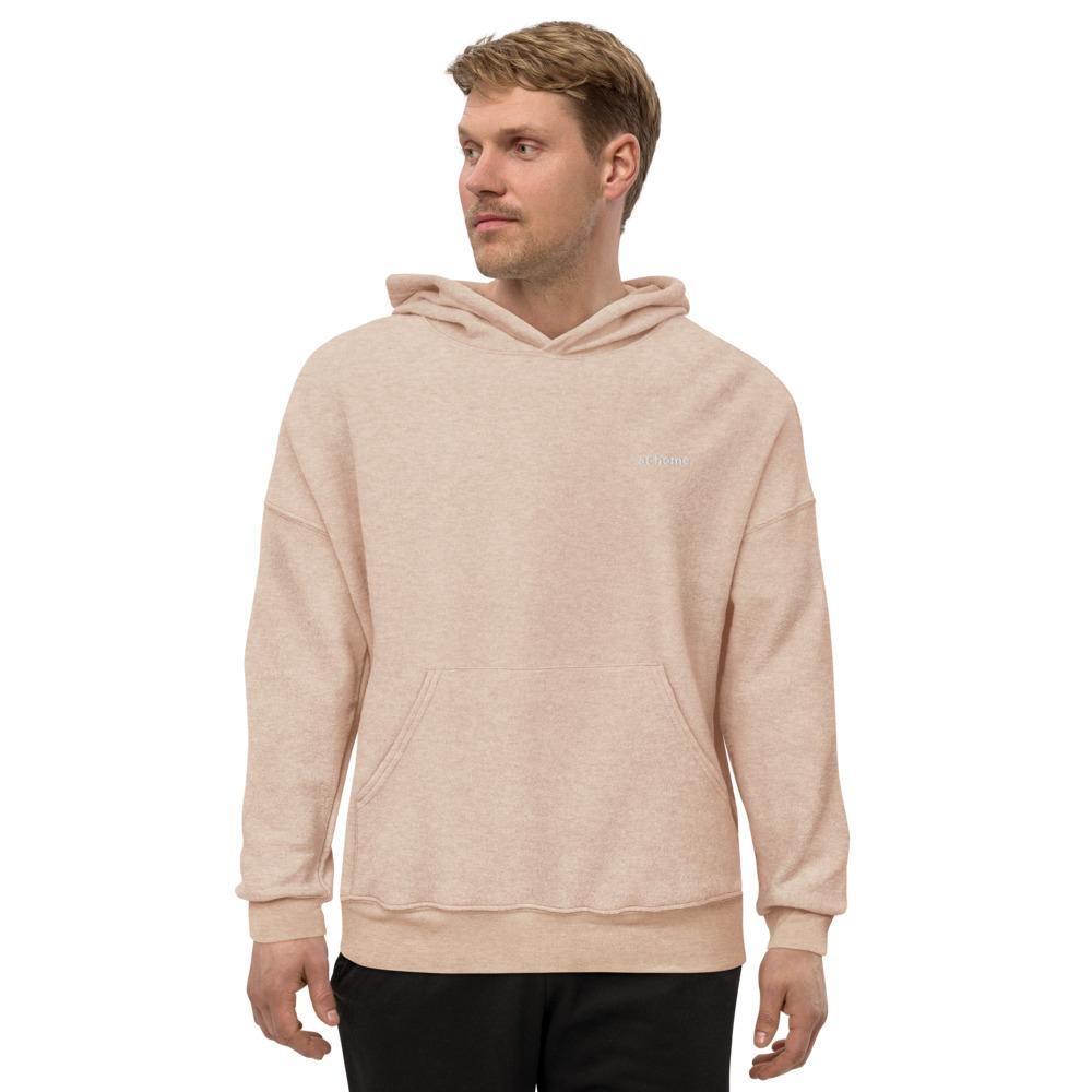 City Shirt Co at home in la™ sueded hoodie