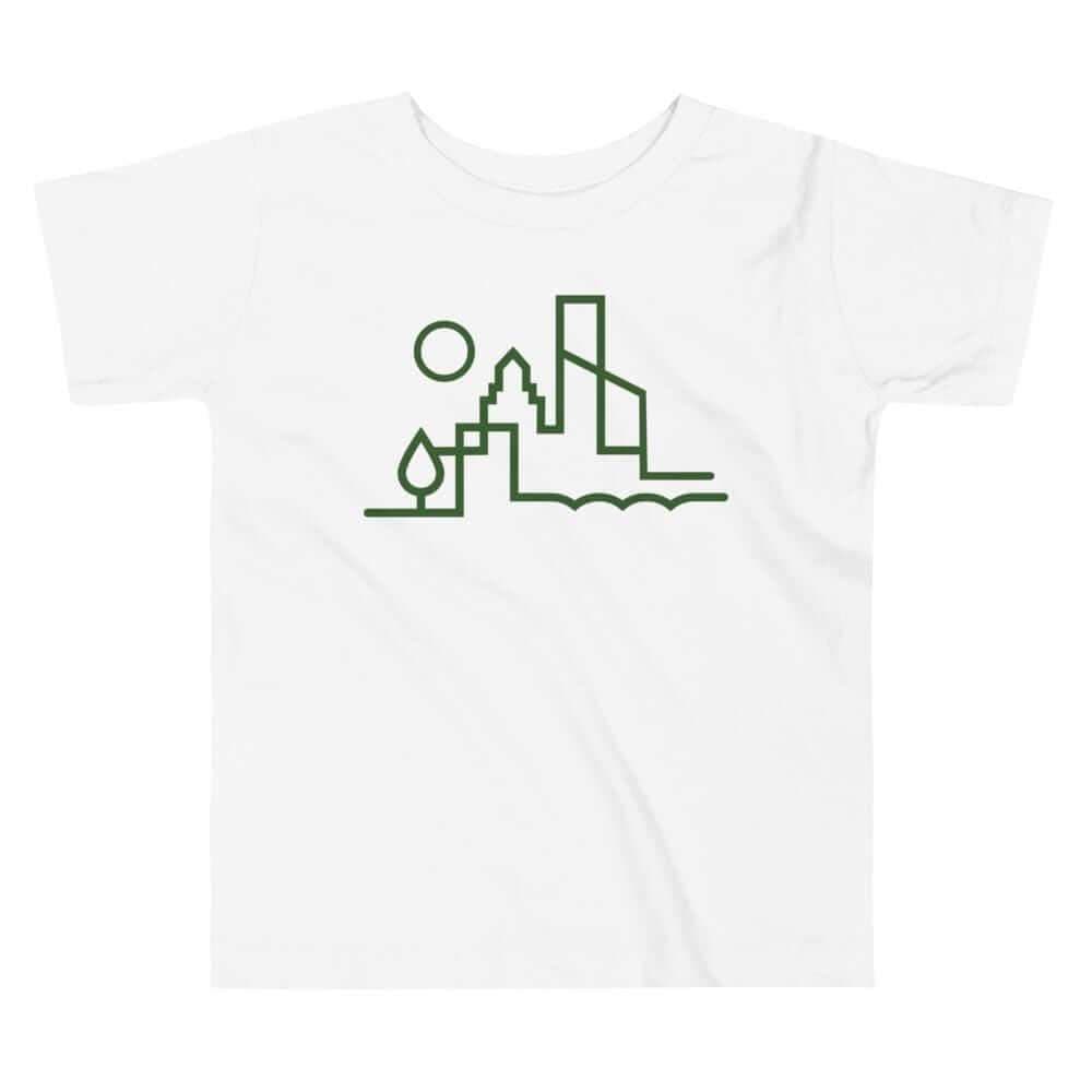 City Shirt Co Austin Urban Dweller Toddler T-Shirt White / 2T Austin Urban Dweller Toddler T-Shirt | City Shirt Co