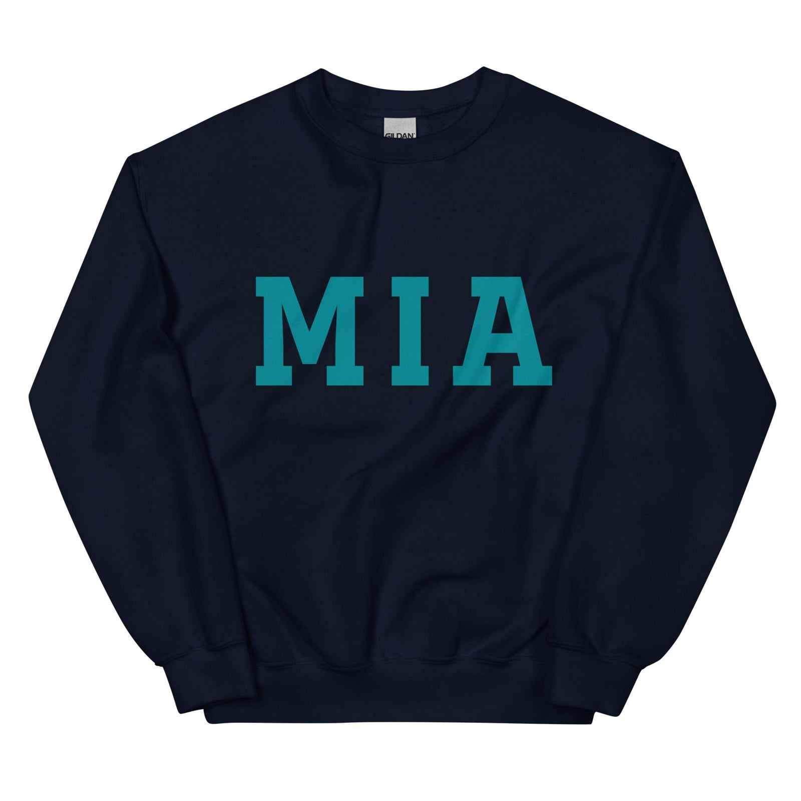 City Shirt Co Classic Miami Crewneck Sweatshirt Navy / S