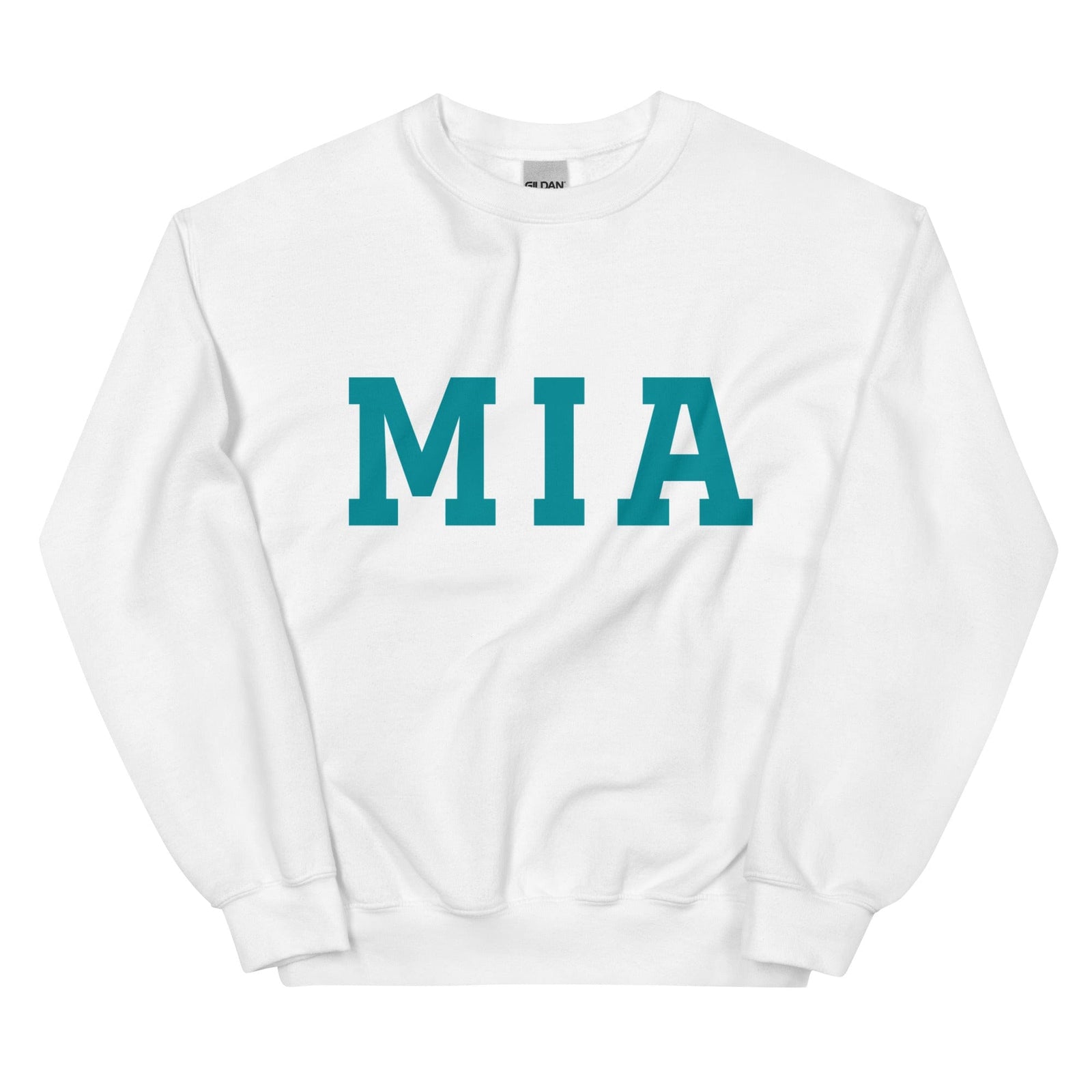 City Shirt Co Classic Miami Crewneck Sweatshirt White / S