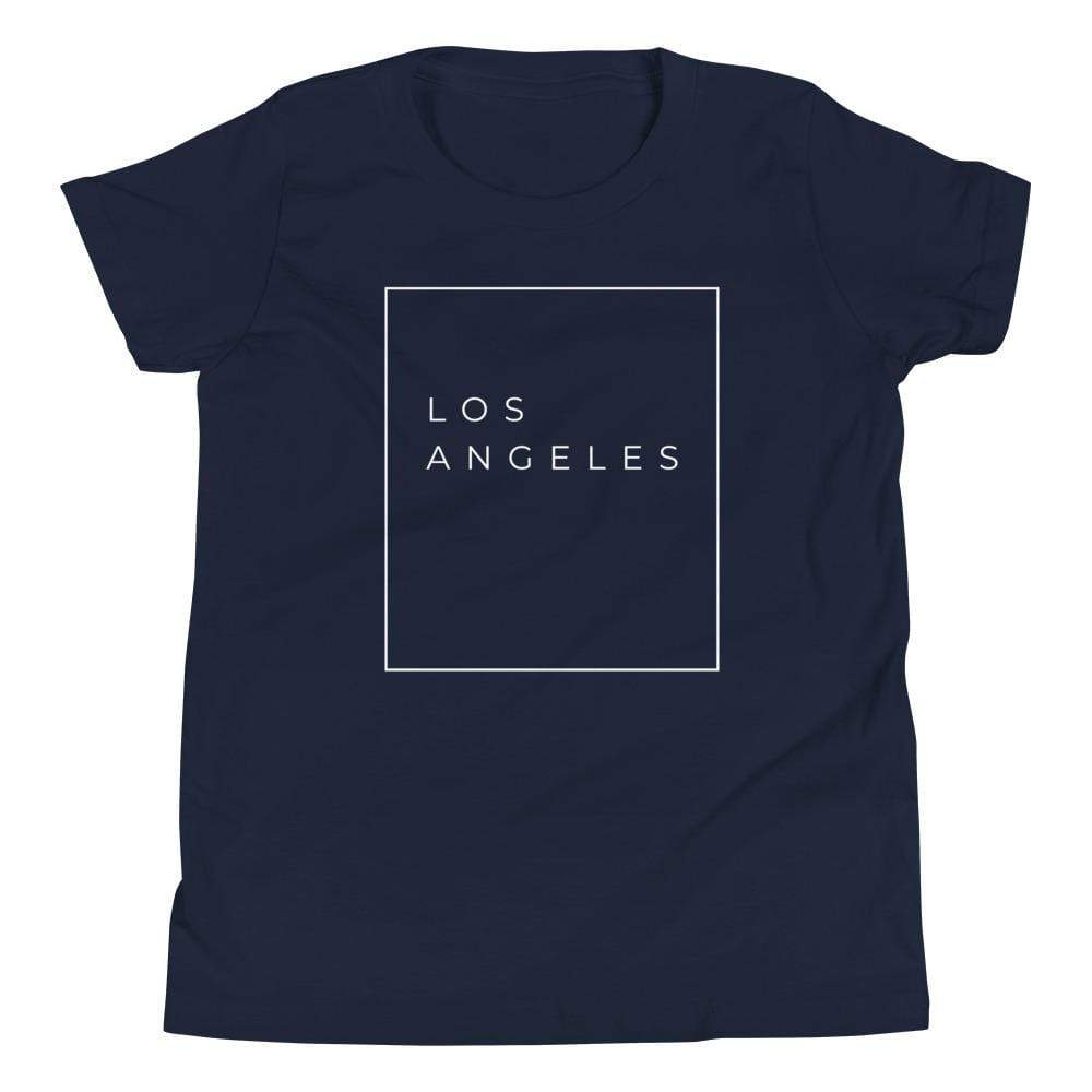 City Shirt Co LA Essential Youth T-Shirt Navy / S