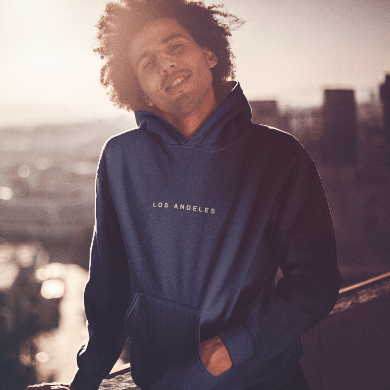 City Shirt Co Los Angeles Hoodie
