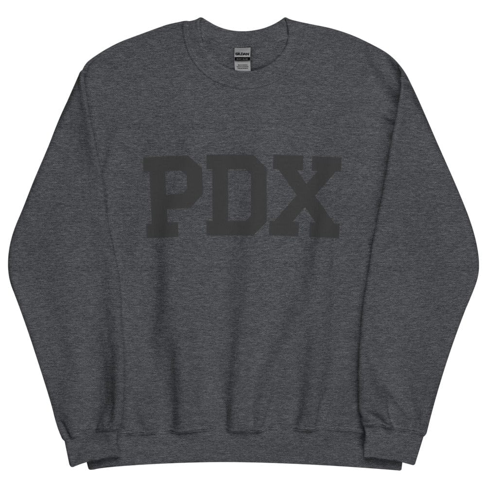 City Shirt Co PDX Classic Crewneck Dark Heather / S