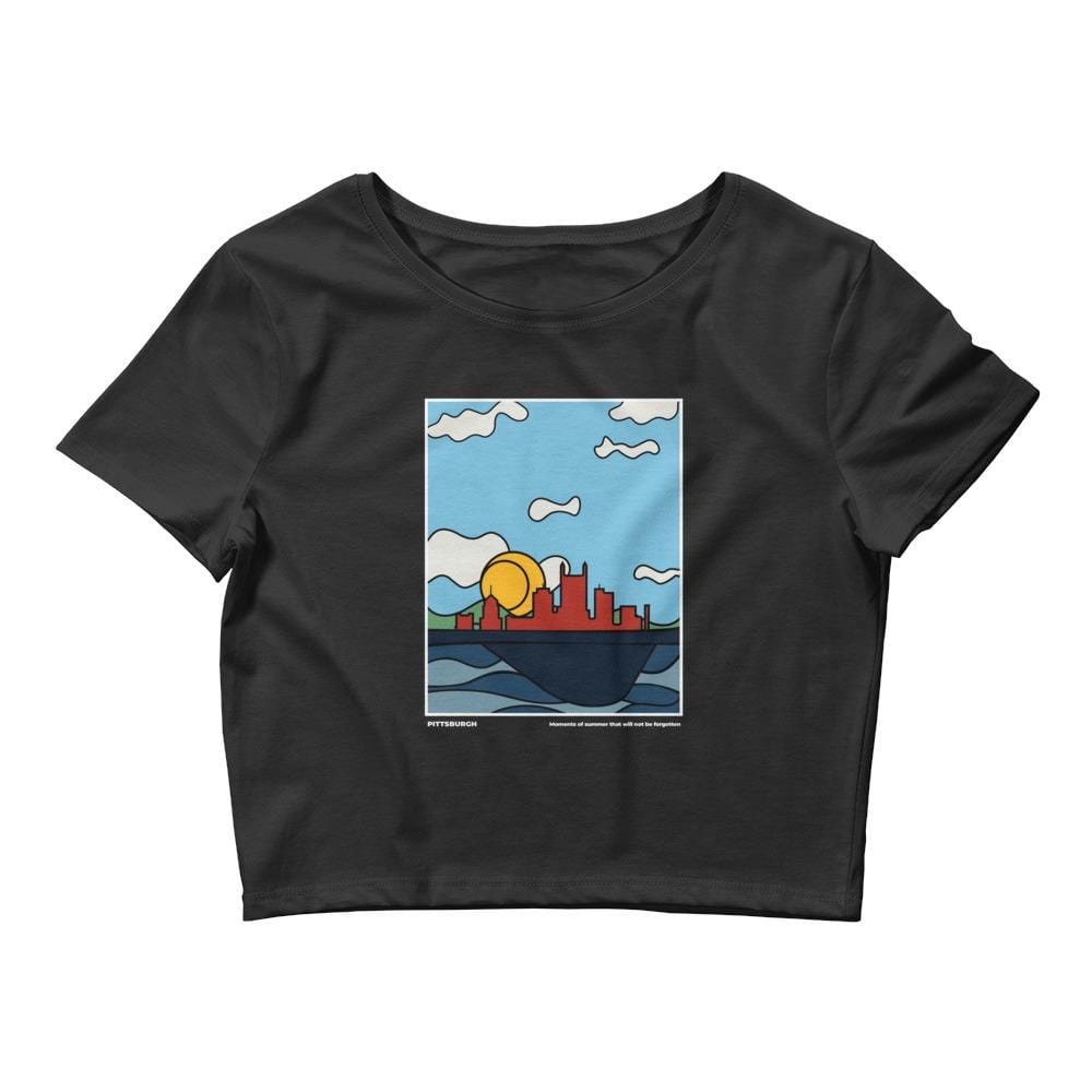 Pittsburgh Moments of Summer Crop T-Shirt