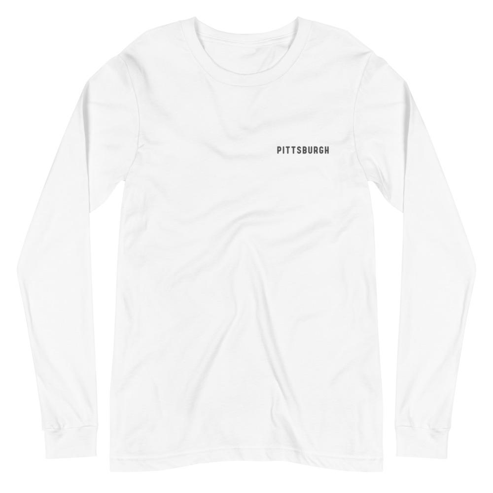 Pittsburgh Urban Dweller Back Print Long Sleeve T-Shirt - Long Sleeve T-Shirt - City Shirt Co