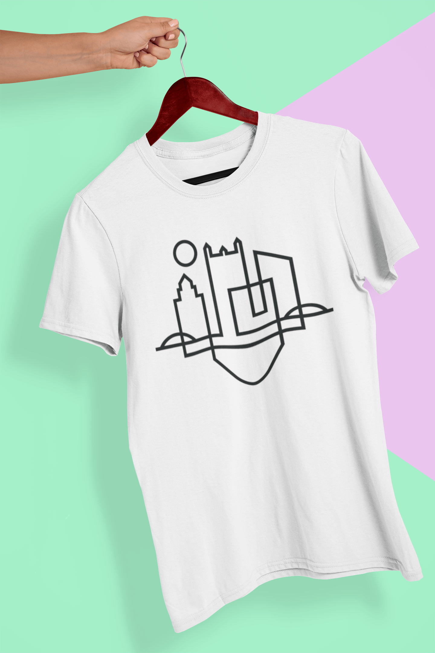 City Shirt Co Pittsburgh Urban Dweller Youth T-Shirt White / S Pittsburgh Urban Dweller Youth T-Shirt | Quality Local Style | City Shirt Co