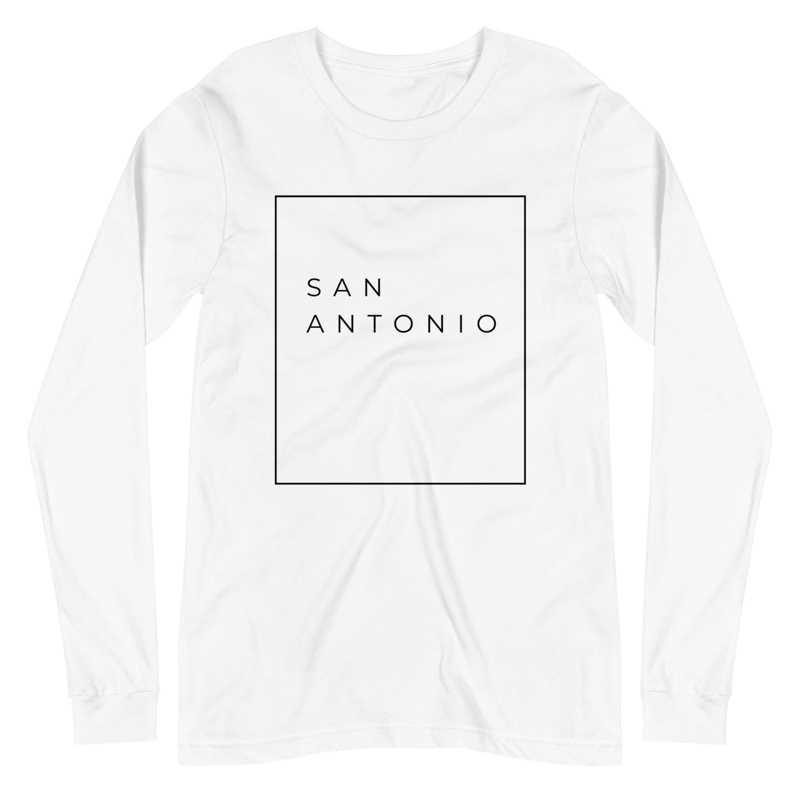 City Shirt Co San Antonio Essential Long Sleeve T-Shirt White / XS
