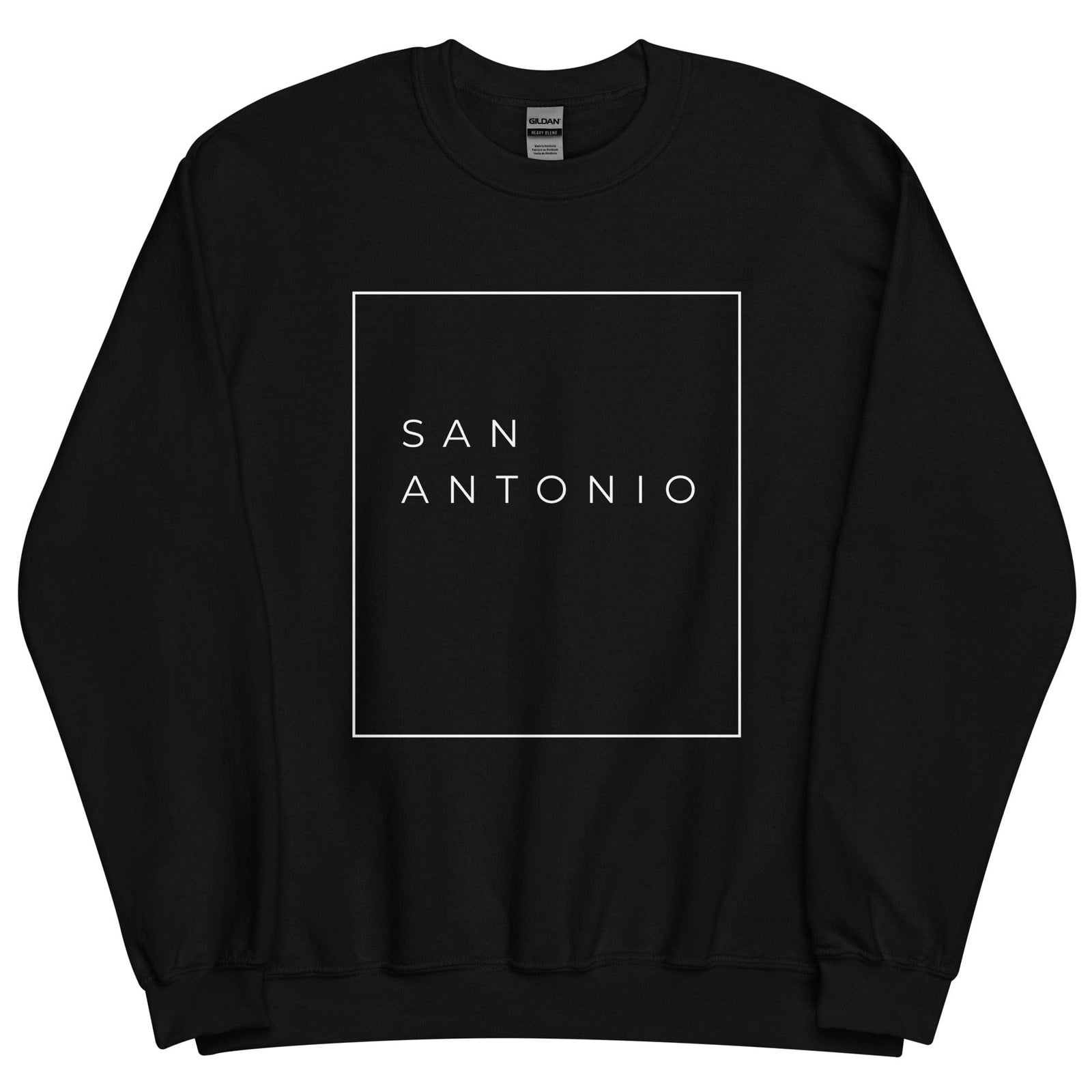 City Shirt Co San Antonio Essential Sweatshirt Black / S
