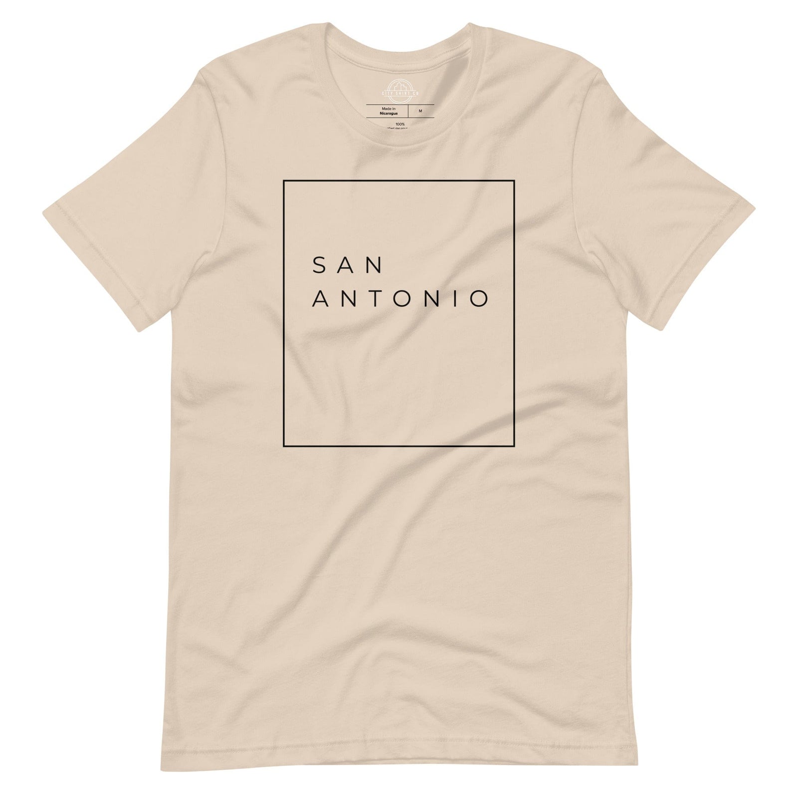 City Shirt Co San Antonio Essential T-Shirt Soft Cream / XS