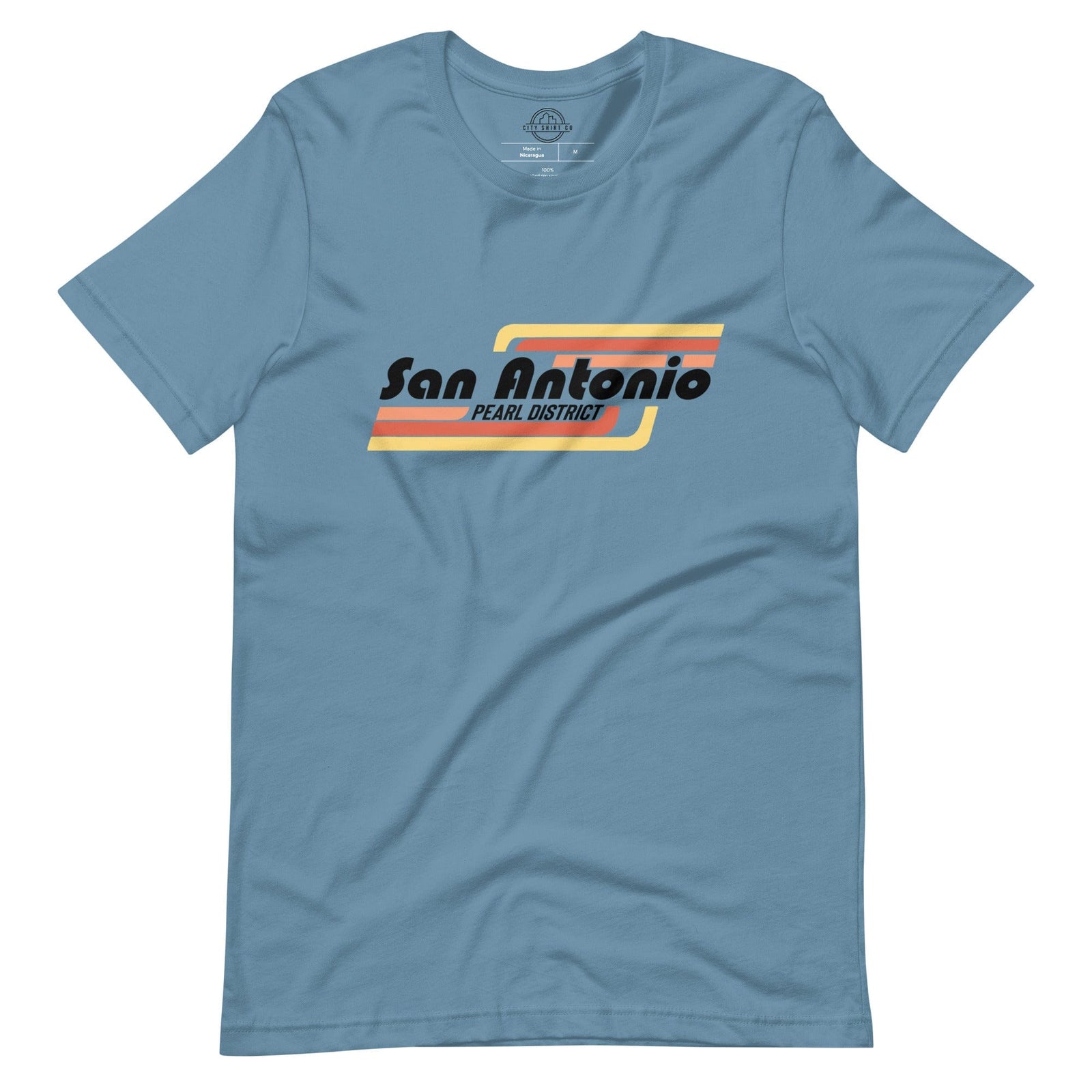 City Shirt Co San Antonio | Pearl District T Shirt Steel Blue / S