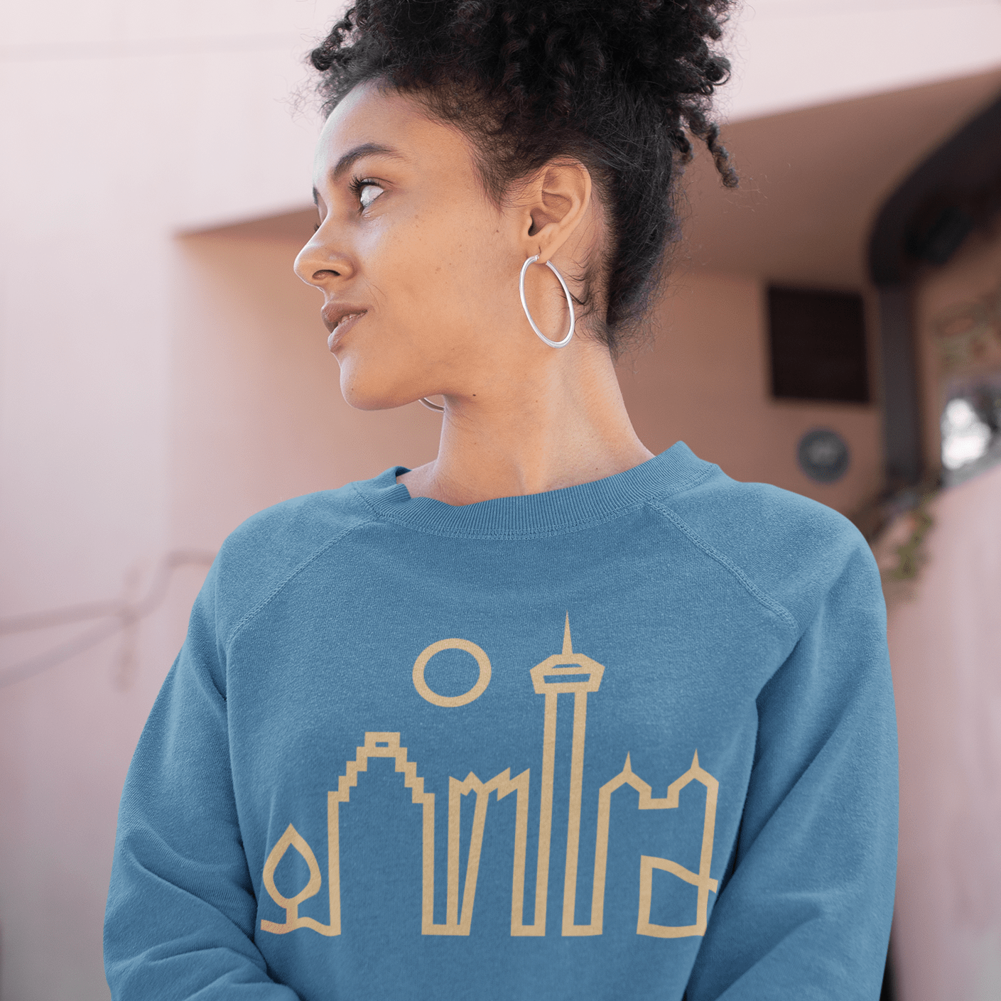 City Shirt Co San Antonio Urban Dweller Sweatshirt