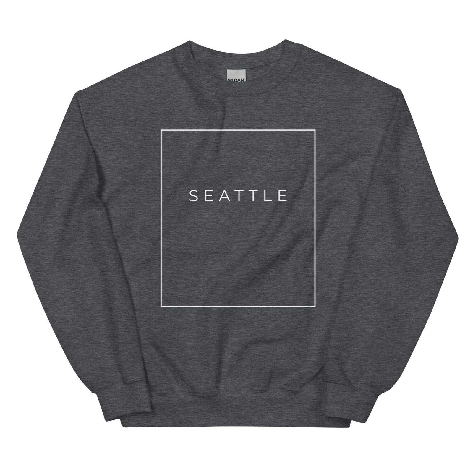 City Shirt Co Seattle Essential Sweatshirt Dark Heather / S
