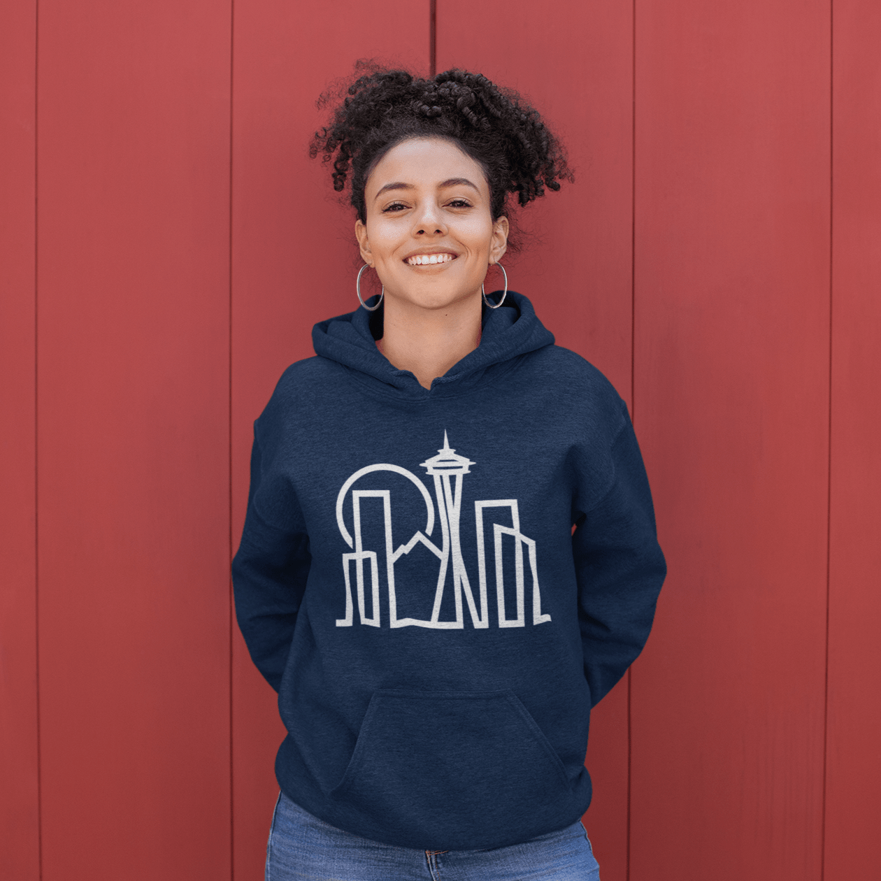 City Shirt Co Seattle Urban Dweller Hoodie Seattle Urban Dweller Hoodie | Washington Apparel | City Shirt Co