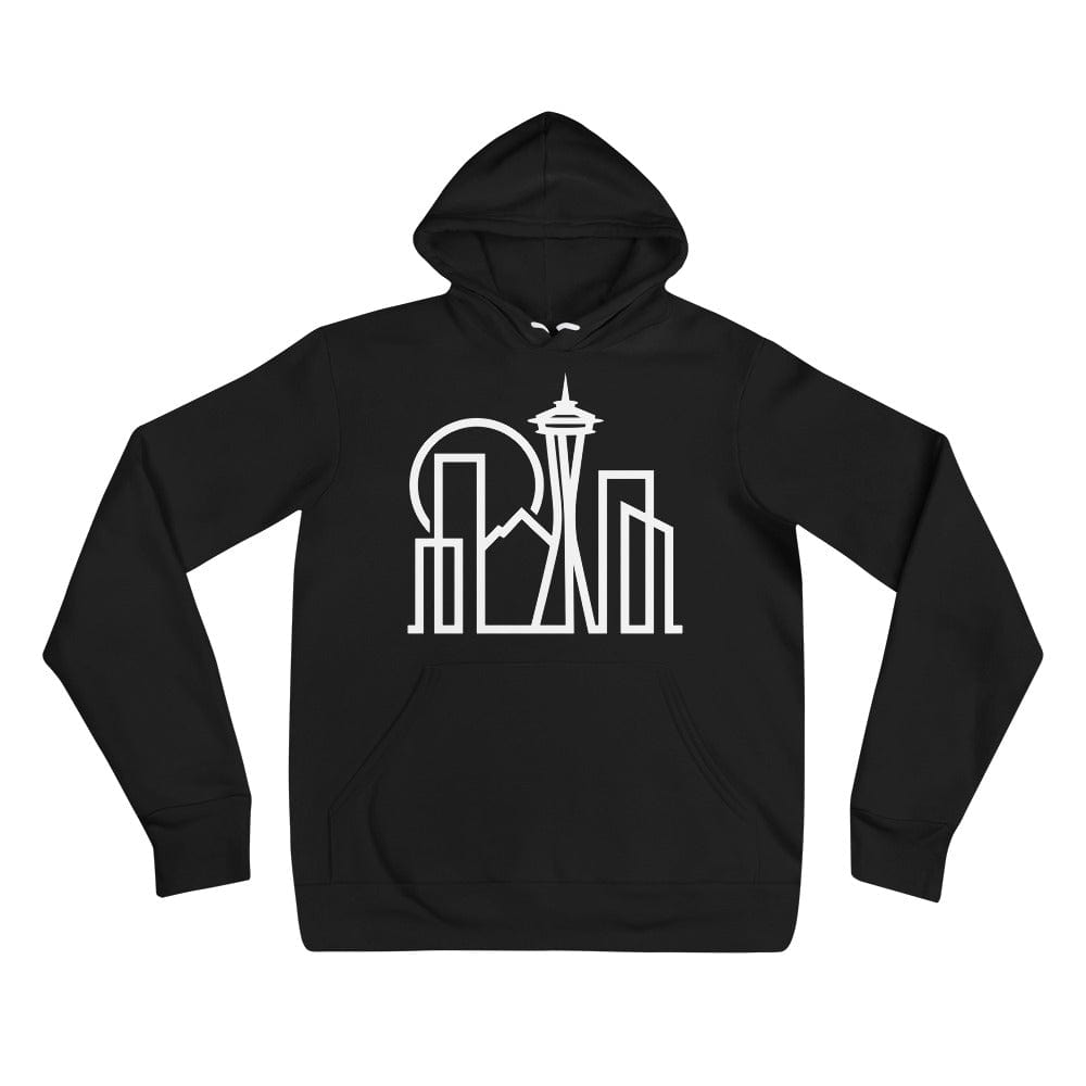 City Shirt Co Seattle Urban Dweller Hoodie Black / S