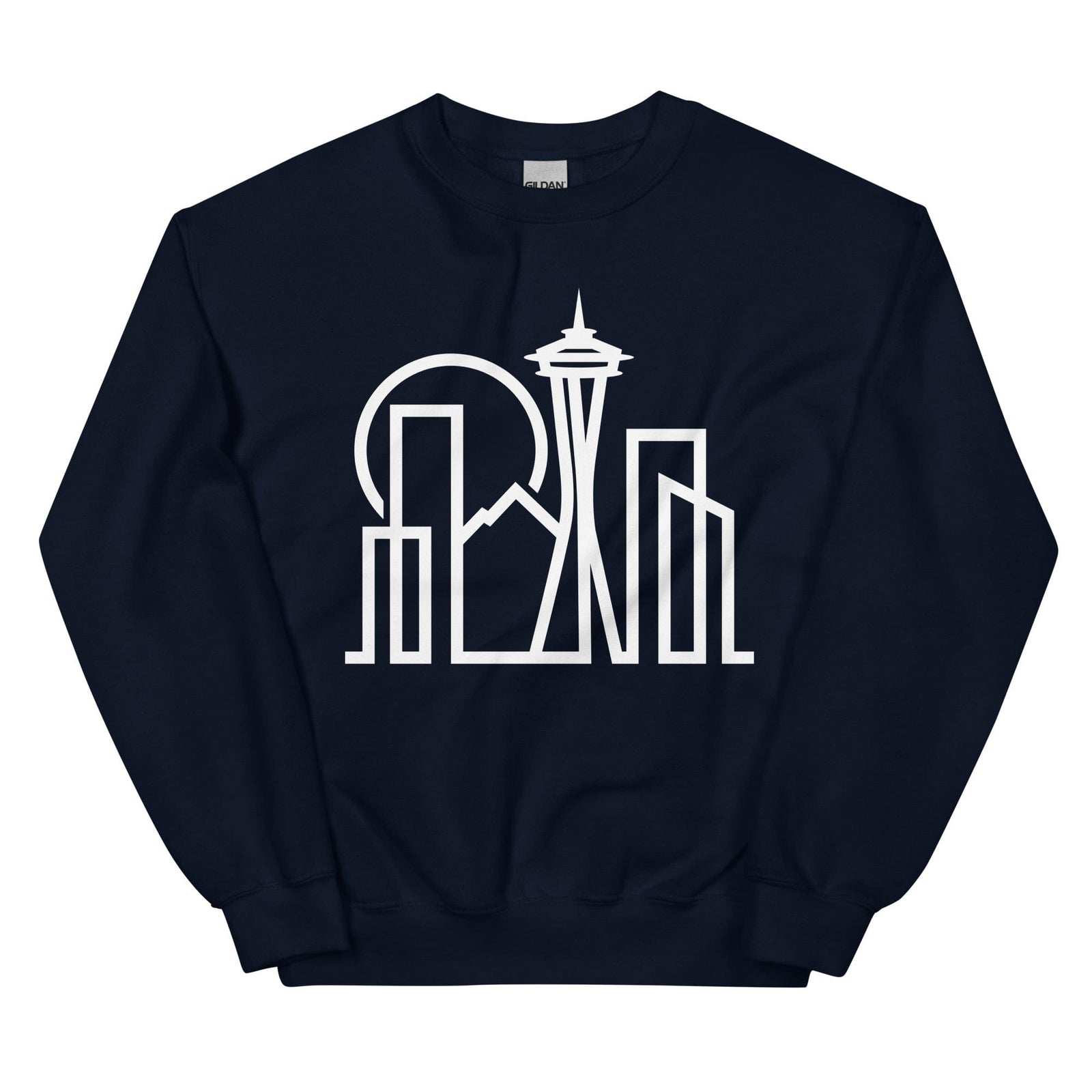 City Shirt Co Seattle Urban Dweller Sweatshirt Navy / S