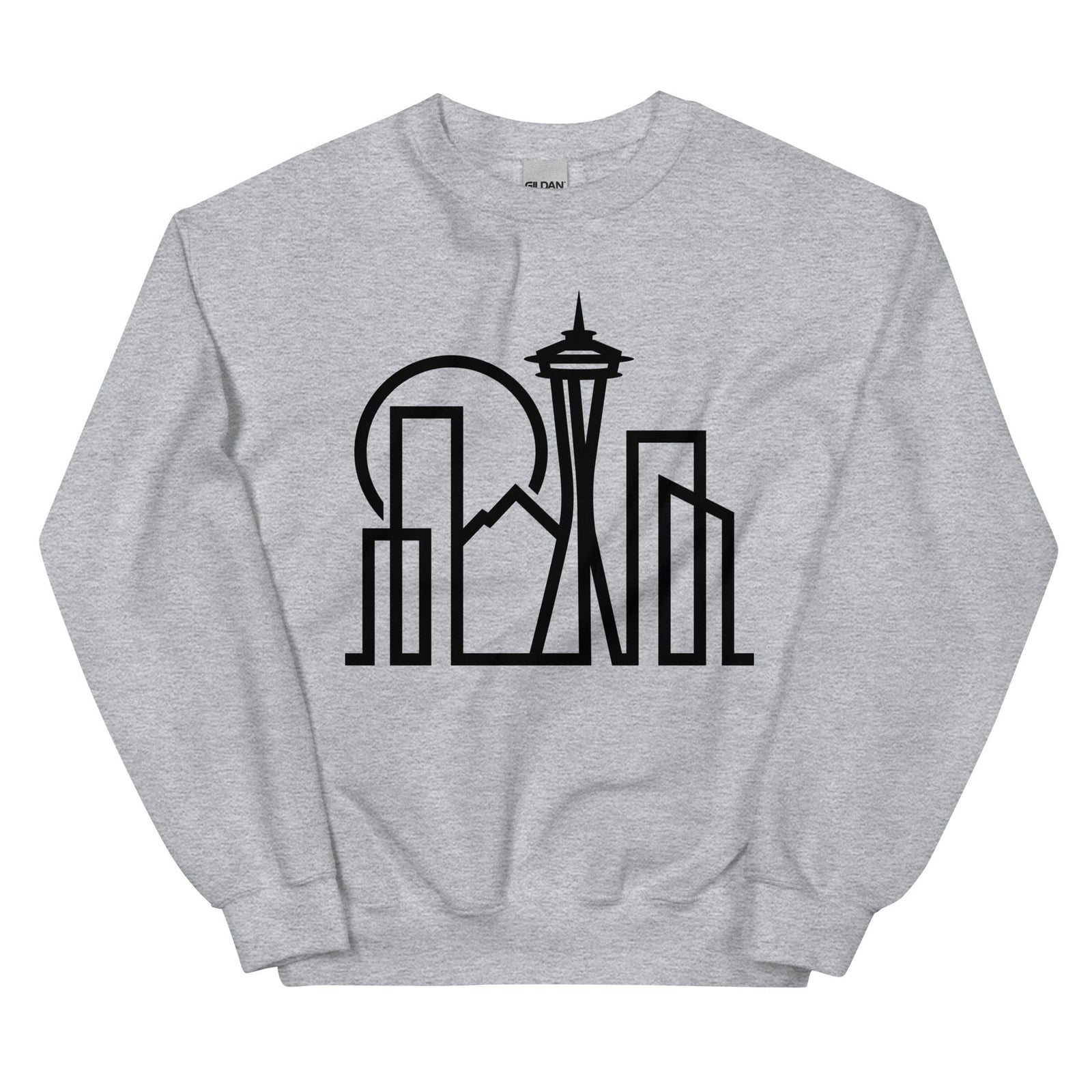 City Shirt Co Seattle Urban Dweller Sweatshirt Sport Grey / S