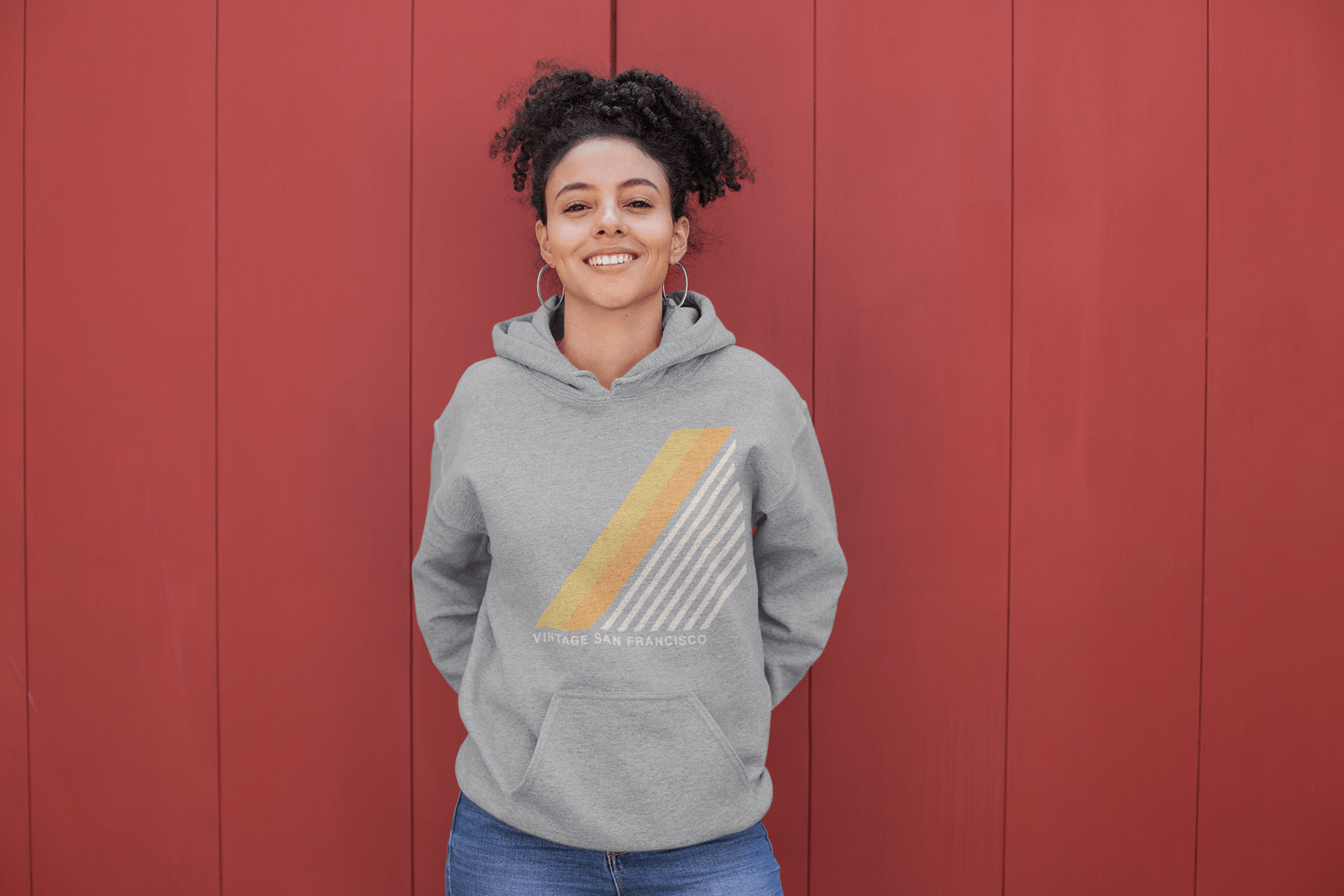 City Shirt Co Vintage SF Hoodie
