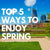 Top 5 ways to enjoy spring in Nashville, Tennessee