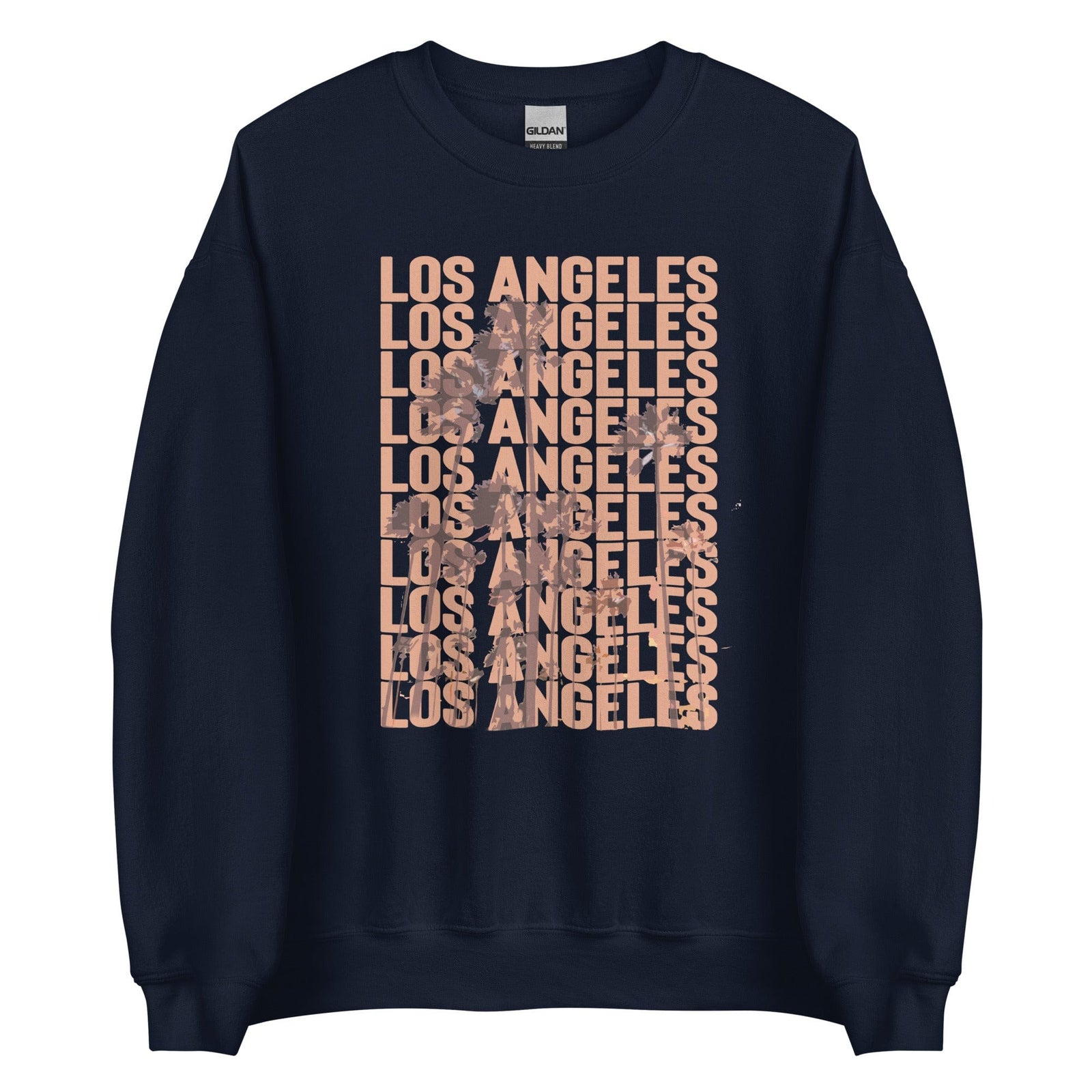 City Shirt Co Los Angeles Repeat Sweatshirt Navy / S