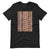 City Shirt Co Los Angeles Repeat T-Shirt Black Heather / XS
