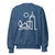 City Shirt Co Memphis Urban Dweller Sweatshirt Indigo Blue / S Memphis Urban Dweller Sweatshirt | 901 Quality Local Style | City Shirt Co