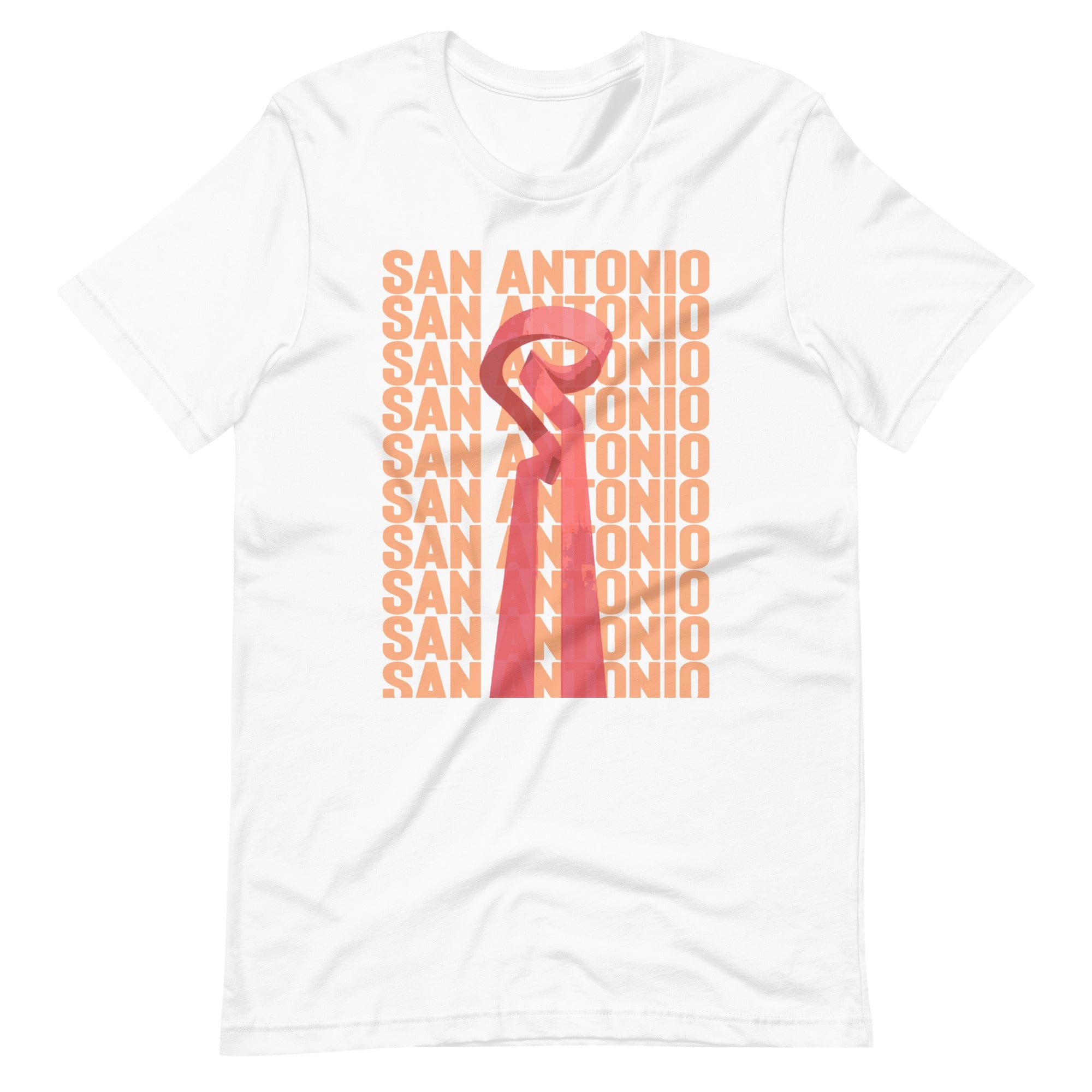 City Shirt Co San Antonio Repeat T-Shirt White / XS