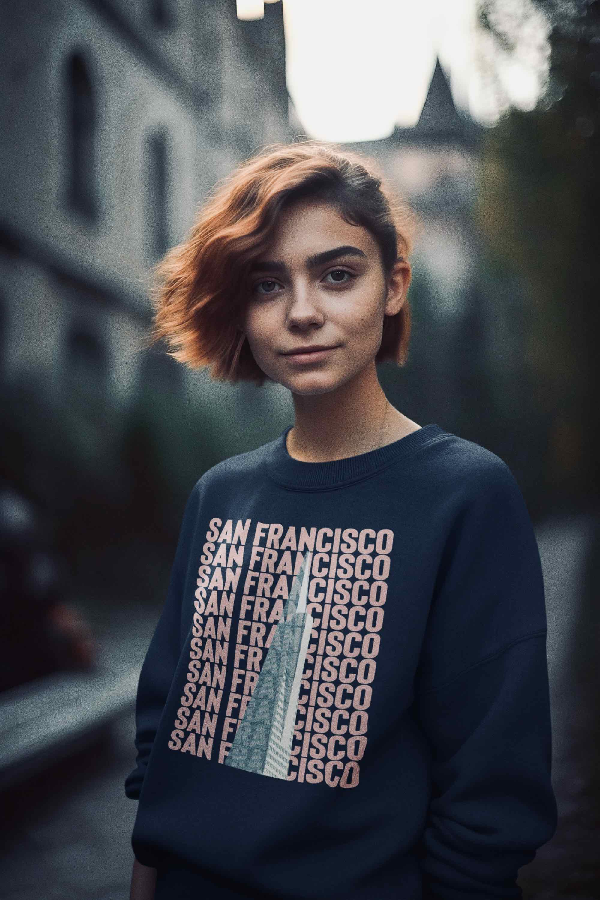 City Shirt Co San Francisco Repeat Sweatshirt