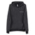 City Shirt Co at home in MIA™ sueded hoodie Black Heather / S