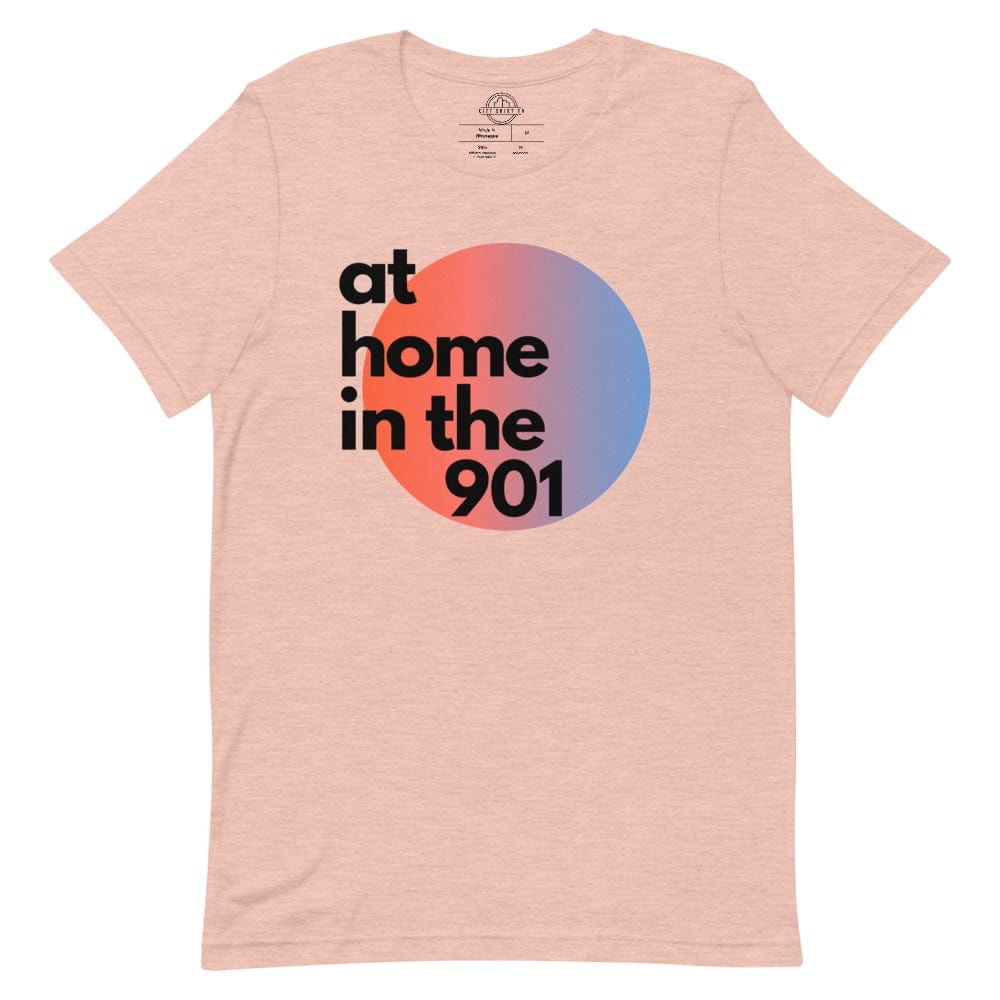 City Shirt Co at home in the 901 | Memphis t-shirt Heather Prism Peach / S