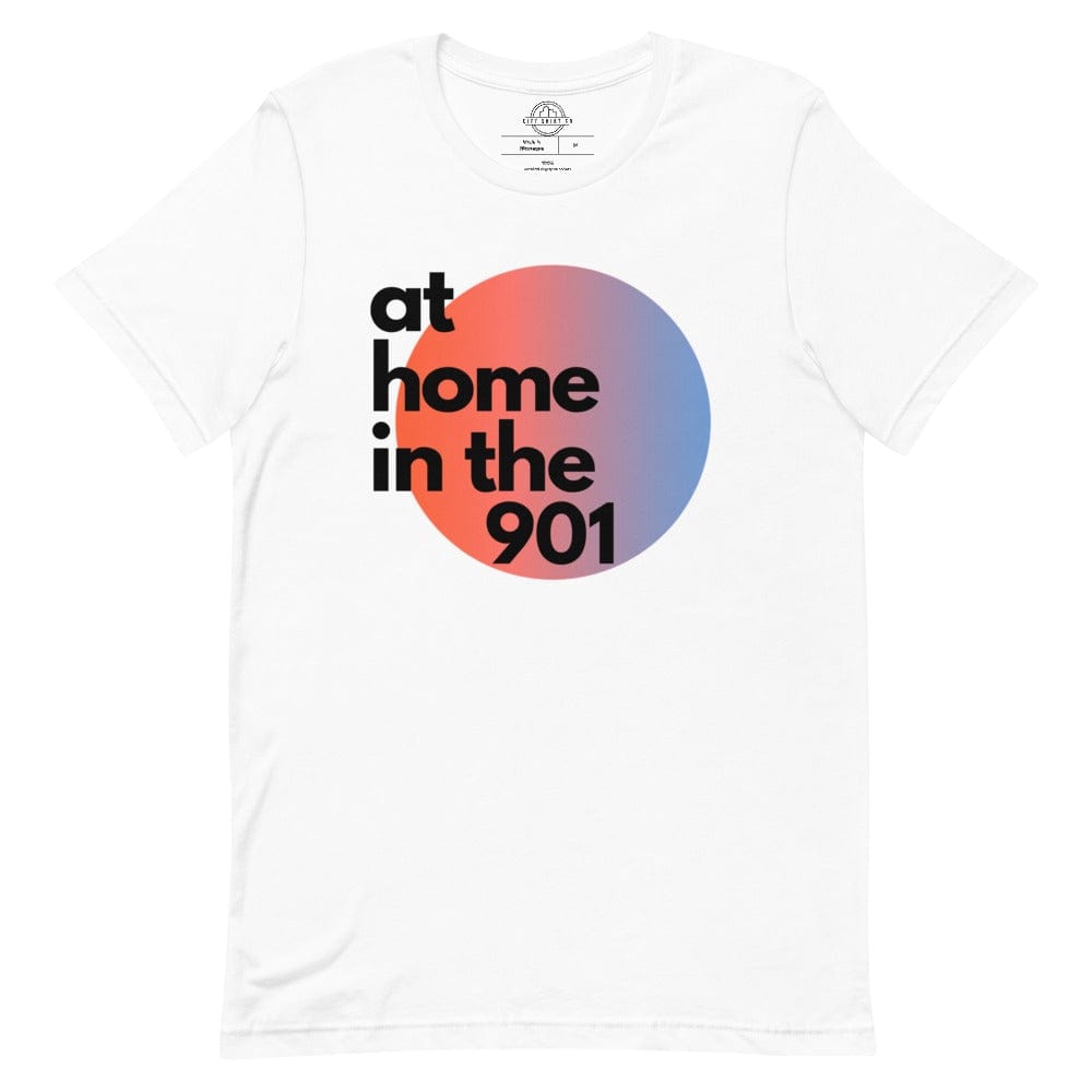 City Shirt Co at home in the 901 | Memphis t-shirt White / S