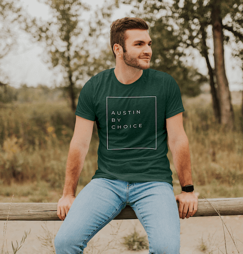 City Shirt Co AUSTIN BY CHOICE™ T-Shirt AUSTIN BY CHOICE™ T-Shirt | Quality Local Style | City Shirt Co