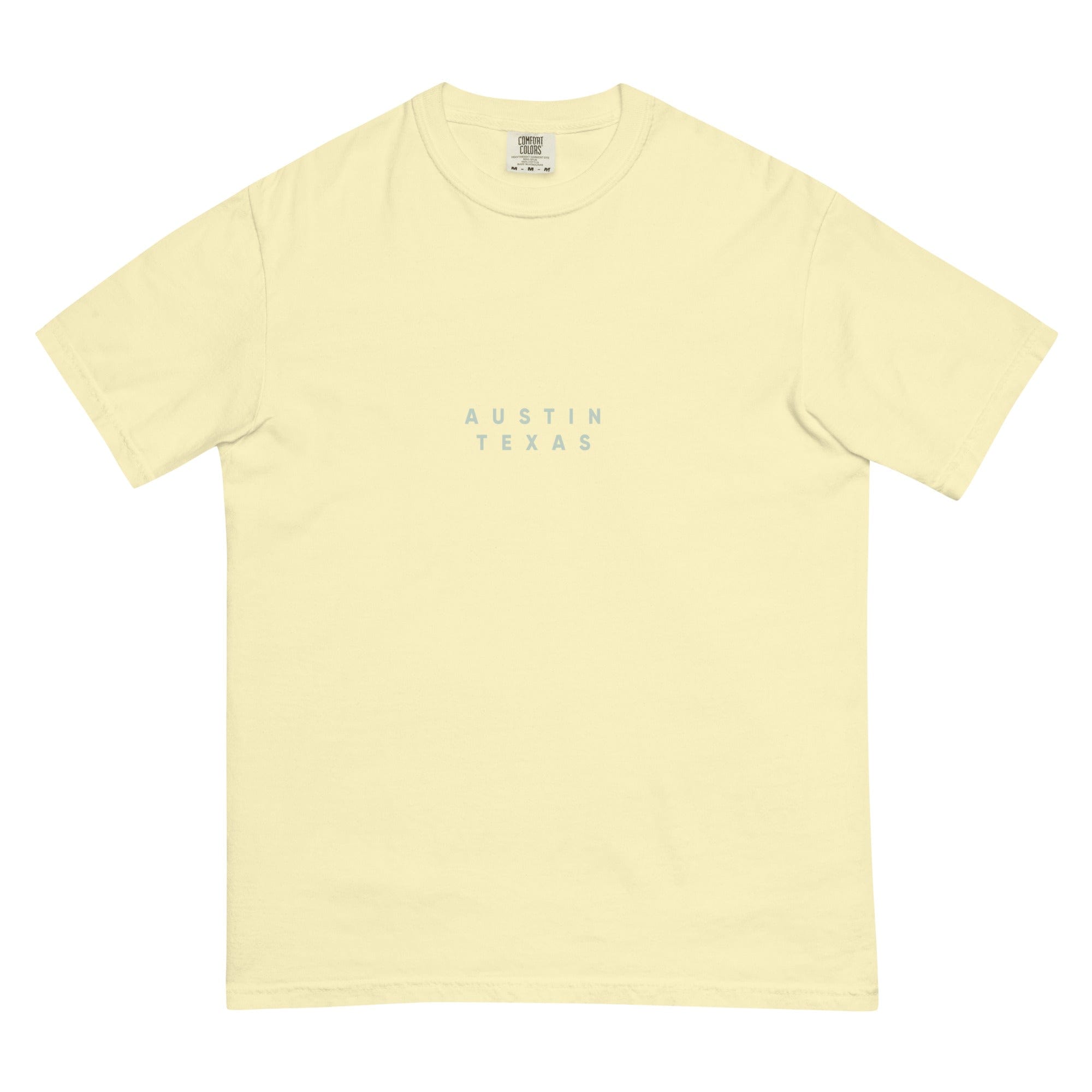 City Shirt Co Austin Comfort Colors T-Shirt Butter / S
