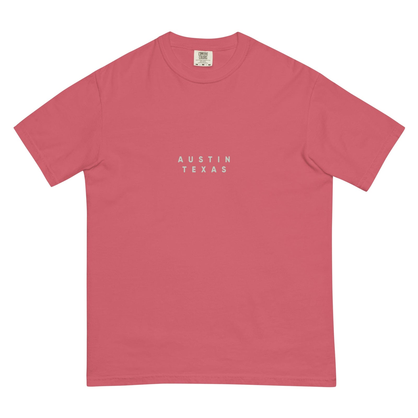 City Shirt Co Austin Comfort Colors T-Shirt Watermelon / S