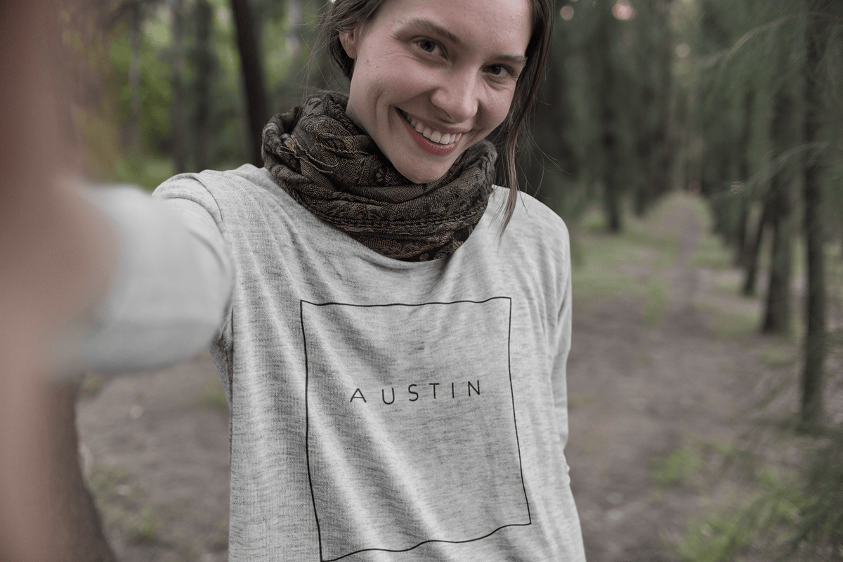 City Shirt Co Austin Essential Long Sleeve T-Shirt Austin Essential Collection | Long Sleeve T-Shirt | City Shirt Co