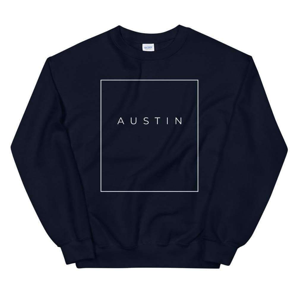 City Shirt Co Austin Essential Sweatshirt Navy / S Austin Essential Sweatshirt | Quality Local Style | City Shirt Co