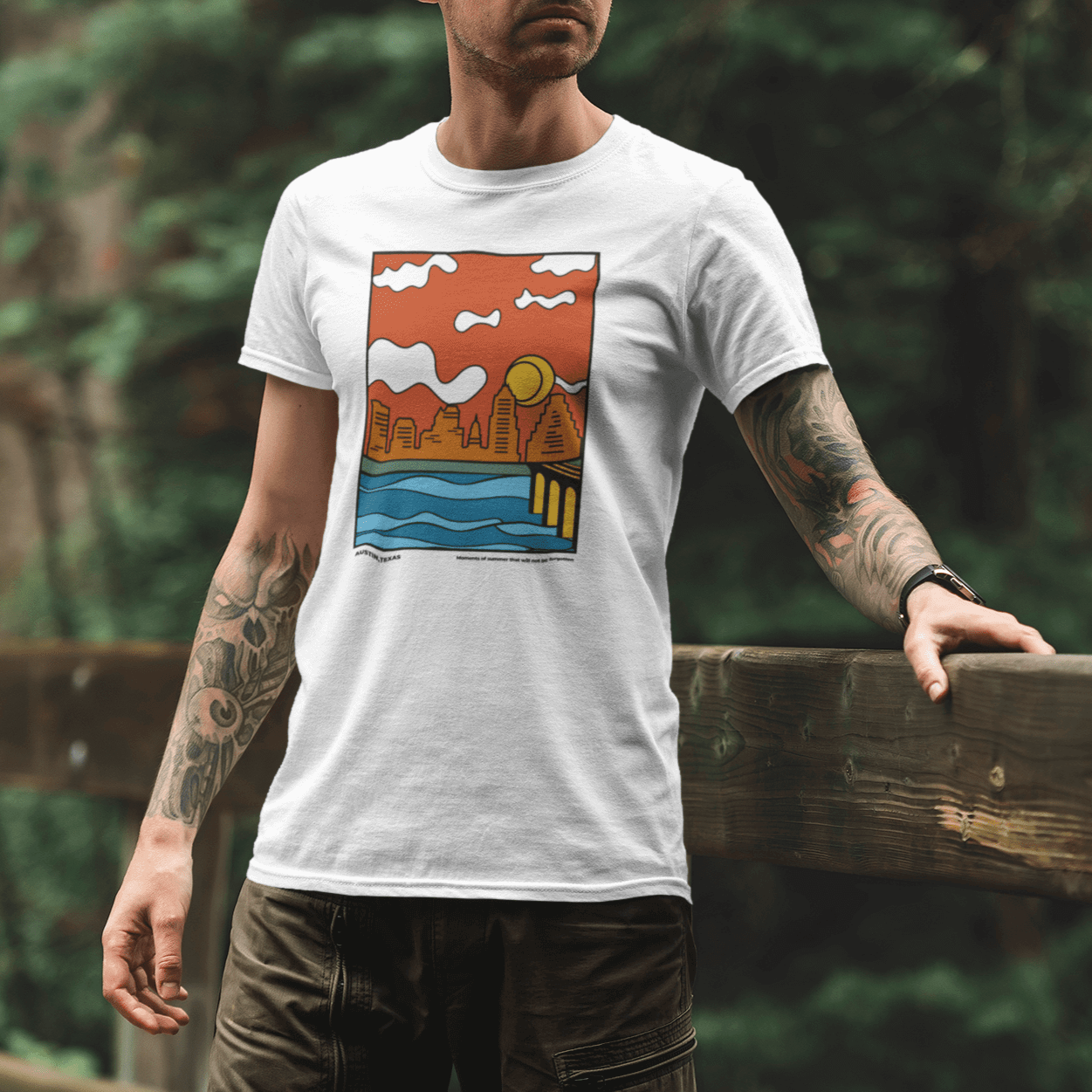 City Shirt Co Austin Moments of Summer T-Shirt