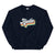 City Shirt Co Austin Retro Crewneck Sweatshirt Navy / S