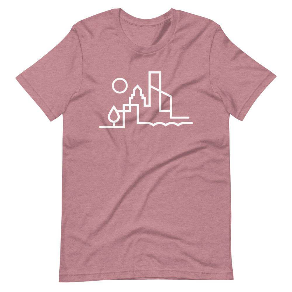 City Shirt Co Austin Urban Dweller Heather Orchid / S Austin Urban Dweller T-Shirt | Quality Local Style | City Shirt Co