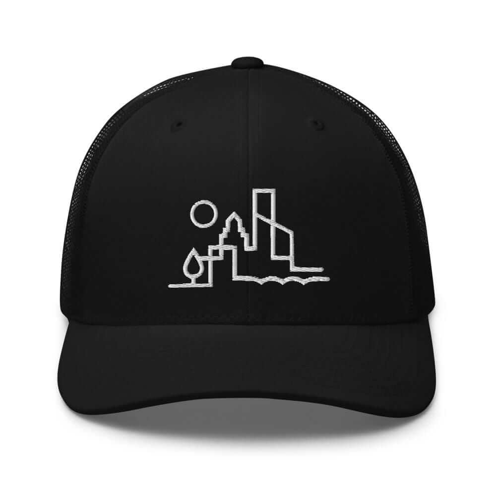 City Shirt Co Austin Urban Dweller Trucker Hat Black Austin Urban Dweller Trucker Hat | Quality Local Style | City Shirt Co