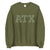 City Shirt Co Classic ATX | Austin Texas Sweatshirt Military Green / S