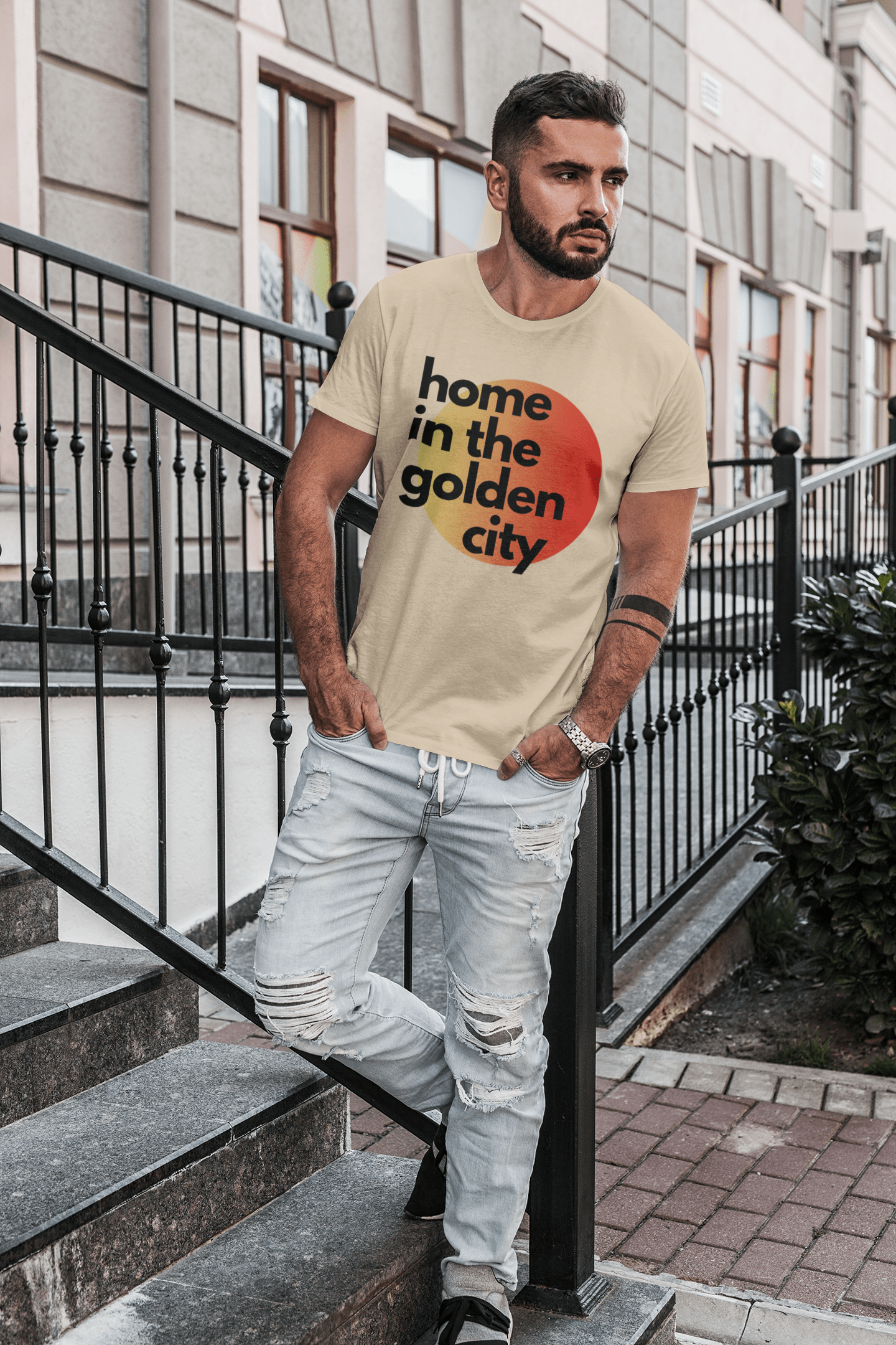 City Shirt Co home in the golden city | San Francisco t-shirt