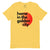 City Shirt Co home in the golden city | San Francisco t-shirt Yellow / S