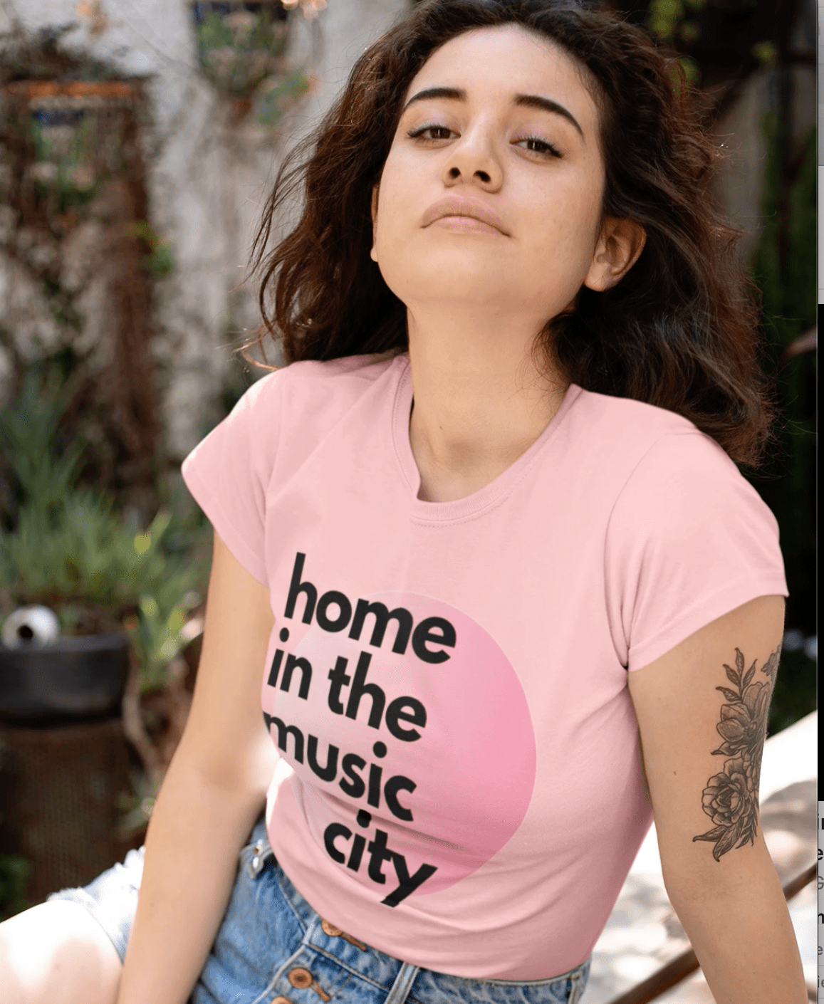 City Shirt Co home in the music city | Nashville t-shirt