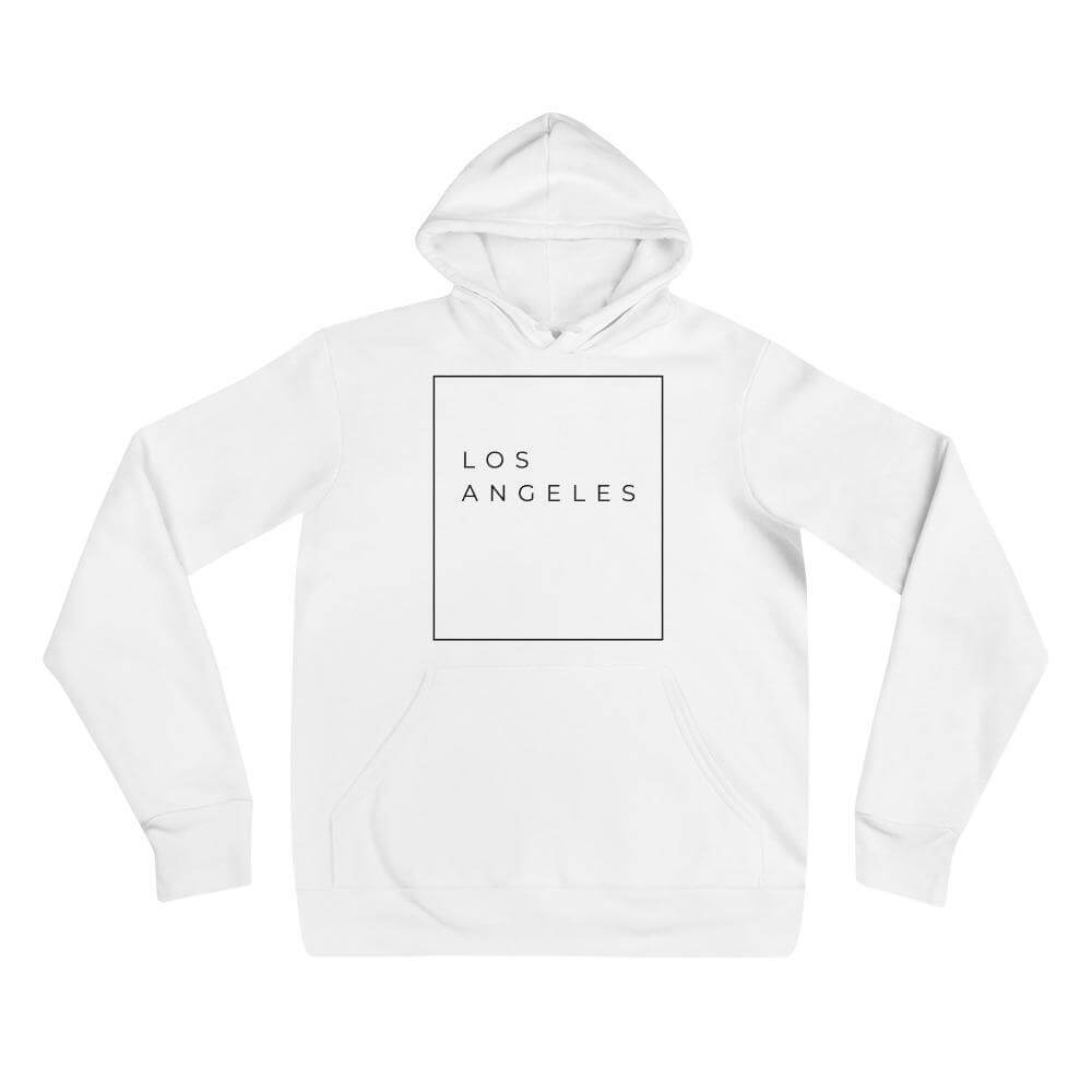 City Shirt Co LA Essential Hoodie White / S
