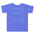 City Shirt Co LA Essential Toddler T-Shirt Heather Columbia Blue / 2T LA Toddler T-Shirt