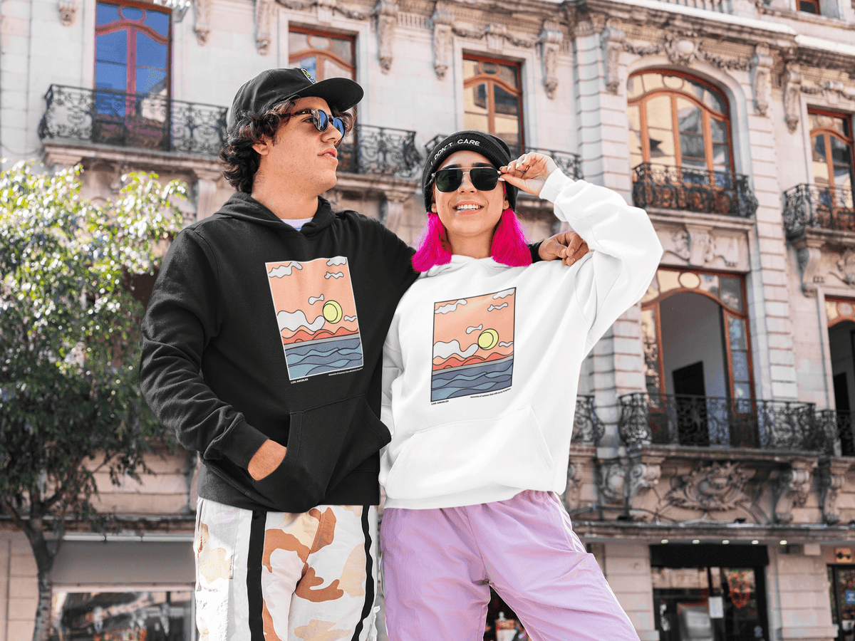 City Shirt Co LA Moments of Summer Hoodie