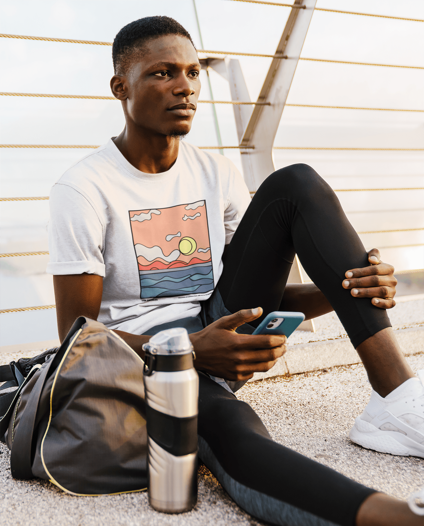 City Shirt Co LA Moments of Summer T-Shirt